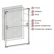 Комплектующие для москитных сеток