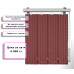 Вертикальные жалюзи (Арт. 4231) Узор Красный