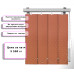 Вертикальные жалюзи Ниагара (Арт. 4837) Оранжевый