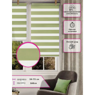 Ролл-шторы День-ночь (Зебра) Зеленые  (Арт. 616-009)