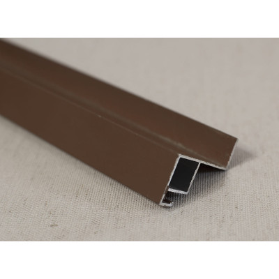 Внутренний алюминиевый профиль для москитной сетки – золотой дуб, стильное и прочное решение