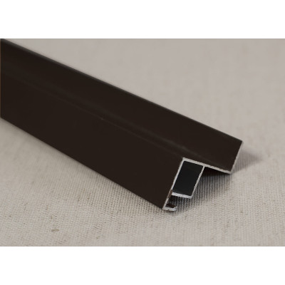 Внутренний алюминиевый профиль для москитной сетки – коричневый, прочный и долговечный