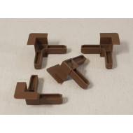 Уголок для внутреннего профиля москитной сетки (золотой дуб)