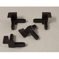 Уголок для внутреннего профиля москитной сетки (коричневый)