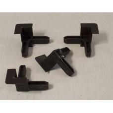 Уголок для внутреннего профиля москитной сетки (коричневый)