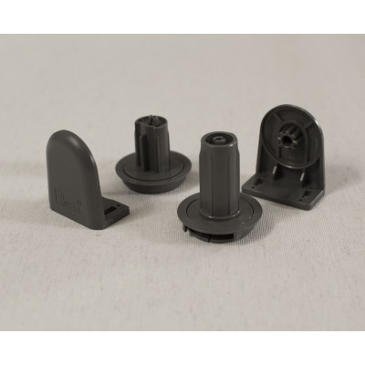 Блок управления 17 МИНИ (антрацит) Besta, пластик для штор «День-Ночь»