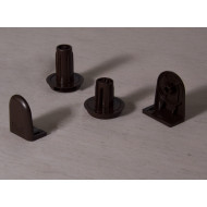 Блок управления 17 МИНИ (коричневый) Besta, пластик для штор «День-Ночь»