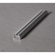 Планка дополнительная для ролл шторы «Мини День-Ночь», белая - 4м