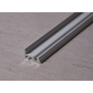 Дополнительная планка на короб UNI-1 для «День-Ночь», белый алюминий – 4 м