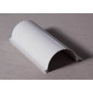 Короб UNI алюминиевый (белый) для ролл штор – 4 м