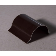 Короб UNI алюминиевый (коричневый) для ролл штор – 4 м