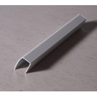 Направляющая боковая П-образная алюминиевая UNI-2 (белая) для ролл штор – 4,5 м