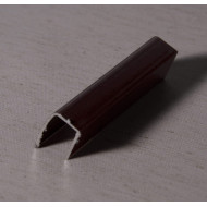 Направляющая боковая П-образная алюминиевая UNI-2 (коричневая) для ролл штор – 4,5 м