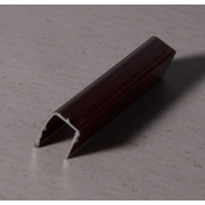 Направляющая боковая П-образная алюминиевая UNI-2 (коричневая) для ролл штор – 4,5 м