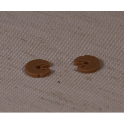 Ограничитель цепи для ролл штор (золотой дуб, пластик)