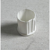 Переходник с D25 на D28 (белый, пластик) для ролл штор