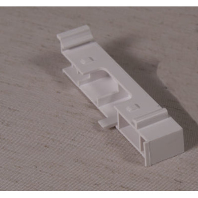 Плитка подкладочная для блока управления UNI 2 (левая, белая, пластик)