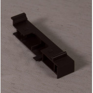 Плитка подкладочная для блока управления UNI 2 (левая, коричневая, пластик)