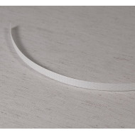 Степлеровочная лента ПВХ 9  0,6 мм, белая (4000 м)