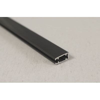 Утяжелитель алюминиевый на ролл шторы «Мини День-Ночь», антрацит - 6м