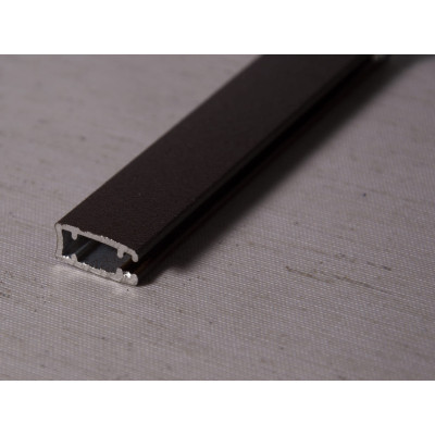 Утяжелитель алюминиевый на ролл шторы «Мини День-Ночь», коричневый - 6м