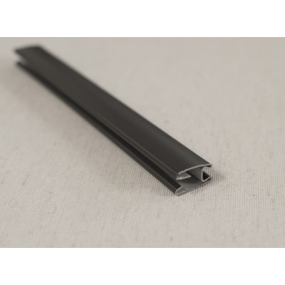 Утяжелитель стальной на ролл шторы антрацит - 4м