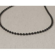 Цепь управления толстая - 6 мм для ролл штор, антрацит (пластик)