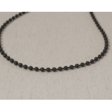 Цепь управления толстая - 6 мм для ролл штор, антрацит (пластик)