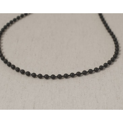 Цепь управления толстая - 6 мм для ролл штор, антрацит (пластик)