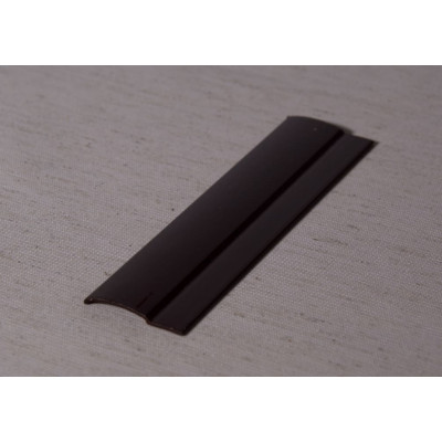 Направляющая боковая алюминиевая UNI-1 (коричневая) для ролл штор – 4,5 м