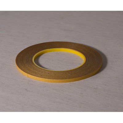 Двухсторонний скотч для ткани (желтый) 0,5  50 м